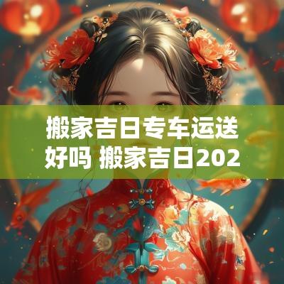 搬家吉日专车运送好吗 搬家吉日2025最佳搬家时间