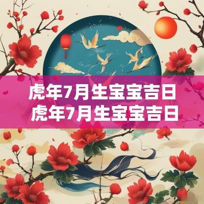 蛇年7月生宝宝吉日 蛇年7月生宝宝吉日有哪些
