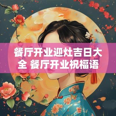 餐厅开业迎灶吉日大全 餐厅开业祝福语大全