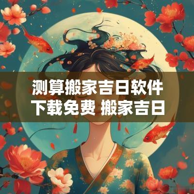 测算搬家吉日软件下载免费 搬家吉日测算软件