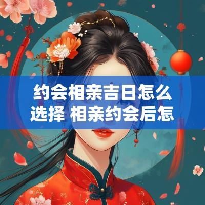 约会相亲吉日怎么选择 相亲约会后怎么试探