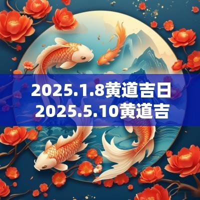 2025.1.8黄道吉日 2025.5.10黄道吉日
