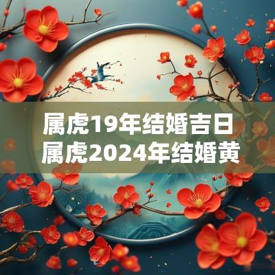 属虎19年结婚吉日 属虎2025年结婚黄道吉日