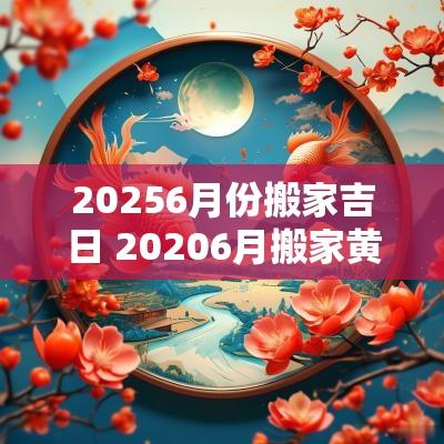 20256月份搬家吉日 20256月搬家黄道吉日查询