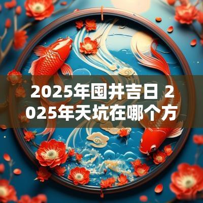 2025年囤井吉日 2025年天坑在哪个方位