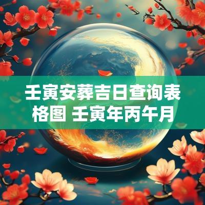 壬寅安葬吉日查询表格图 壬寅年丙午月庚寅日能安葬吗