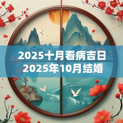 2025十月看病吉日 2025年10月结婚吉日查询