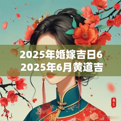 2025年婚嫁吉日6 2025年6月黄道吉日婚嫁吉日查询