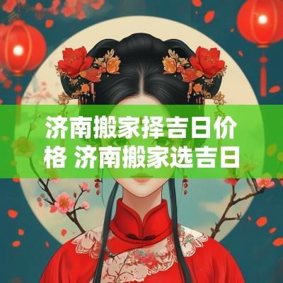 济南搬家择吉日价格 济南搬家选吉日