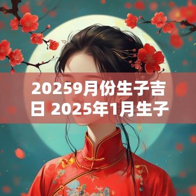 20259月份生子吉日 2025年1月生子黄道吉日