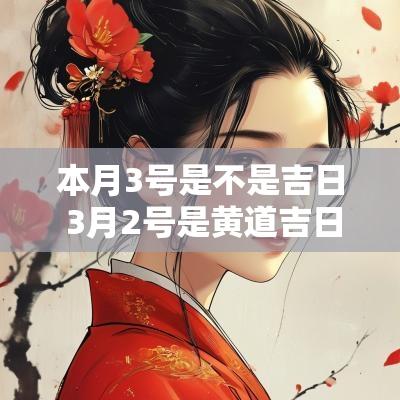 本月3号是不是吉日 3月2号是黄道吉日吗2025
