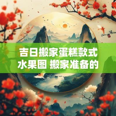 吉日搬家蛋糕款式水果图 搬家准备的吉祥水果