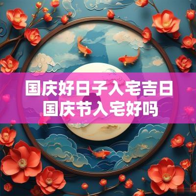 国庆好日子入宅吉日 国庆节入宅好吗