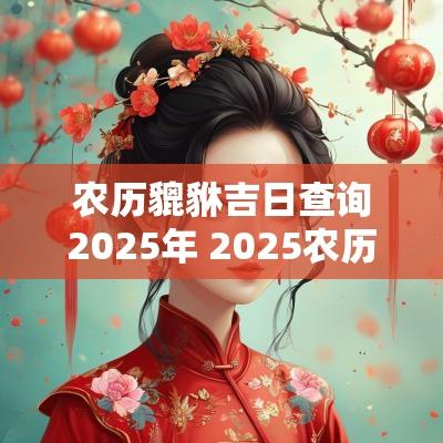 农历貔貅吉日查询2025年 2025农历黄道吉日查询