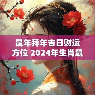 蛇年拜年吉日财运方位 2025年生肖鼠的财运方位