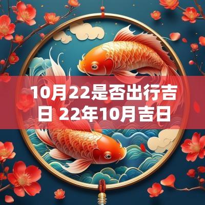 10月22是否出行吉日 22年10月吉日