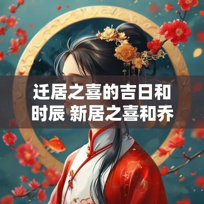 迁居之喜的吉日和时辰 新居之喜和乔迁之喜的区别