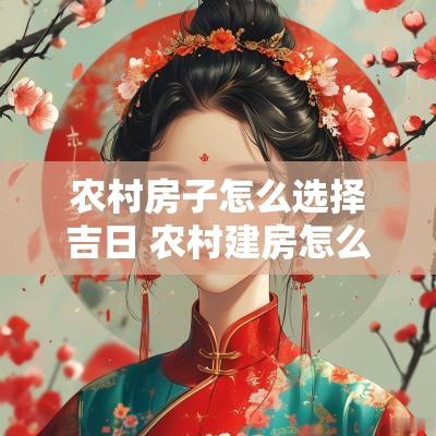 农村房子怎么选择吉日 农村建房怎么选日子