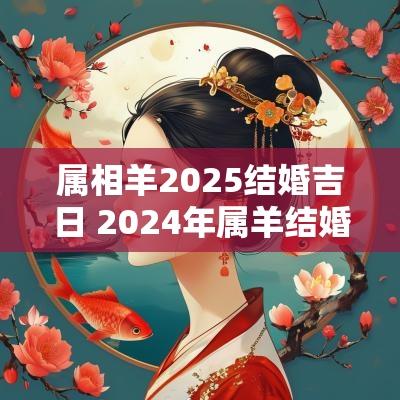 属相羊2025结婚吉日 2025年属羊结婚好不好呢