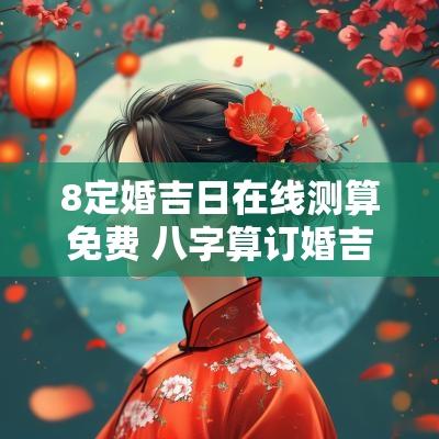 8定婚吉日在线测算免费 八字算订婚吉日查询