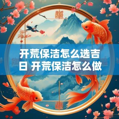 开荒保洁怎么选吉日 开荒保洁怎么做才是又快又干净
