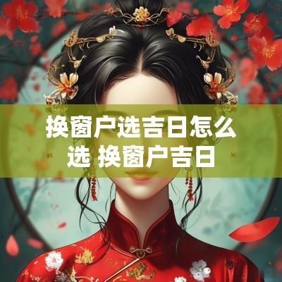 换窗户选吉日怎么选 换窗户吉日