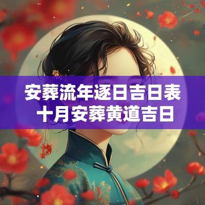 安葬流年逐日吉日表 十月安葬黄道吉日查询