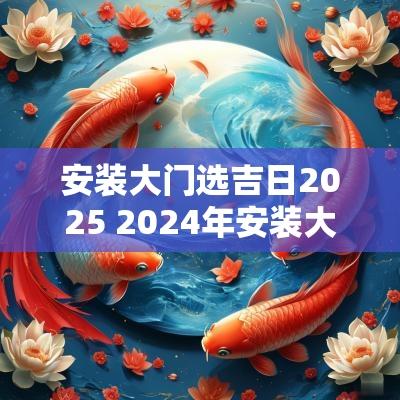 安装大门选吉日2025 2025年安装大门吉日及时间