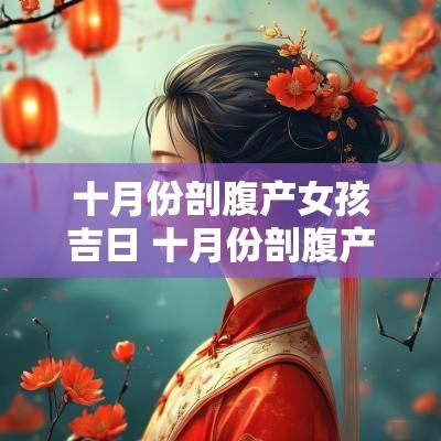 十月份剖腹产女孩吉日 十月份剖腹产黄道吉日