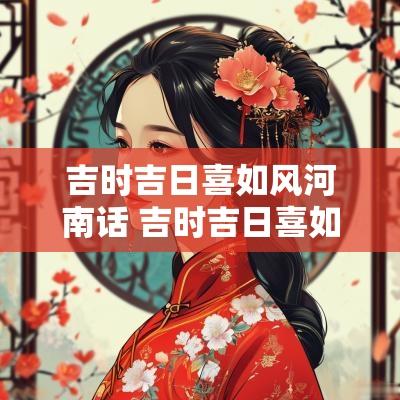 吉时吉日喜如风河南话 吉时吉日喜如风