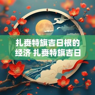 扎赉特旗吉日根的经济 扎赉特旗吉日根林场
