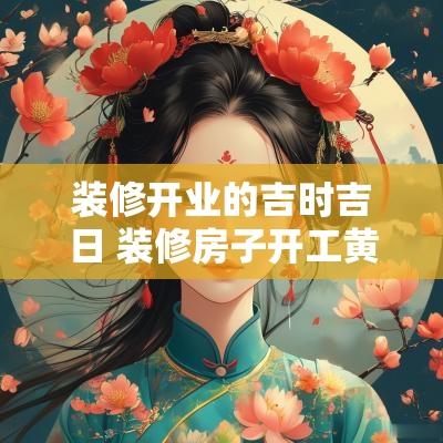 装修开业的吉时吉日 装修房子开工黄道吉日吉时最好
