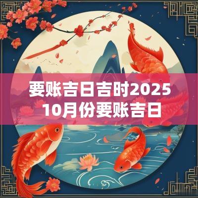 要账吉日吉时2025 10月份要账吉日