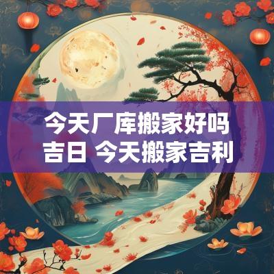 今天厂库搬家好吗吉日 今天搬家吉利吗?