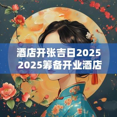 酒店开张吉日2025 2025筹备开业酒店