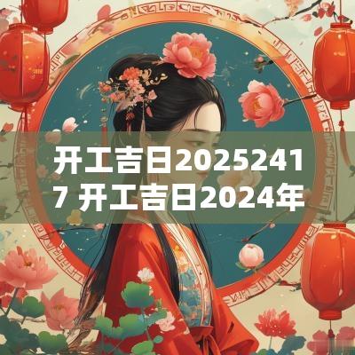 开工吉日20252417 开工吉日2025年4月最佳时间