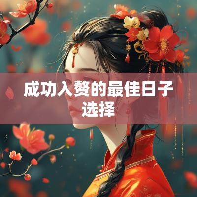 成功入赘的最佳日子选择