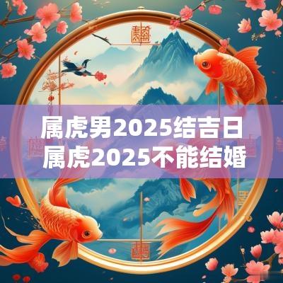 属虎男2025结吉日 属虎2025不能结婚