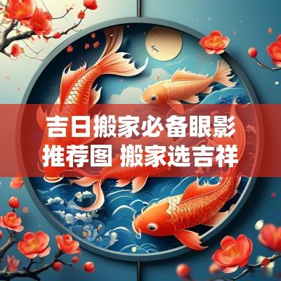 吉日搬家必备眼影推荐图 搬家选吉祥日