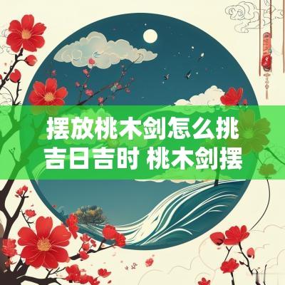 摆放桃木剑怎么挑吉日吉时 桃木剑摆放的最佳位置赶走桃花