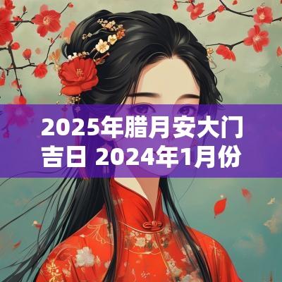 2025年腊月安大门吉日 2025年1月份安大门吉日