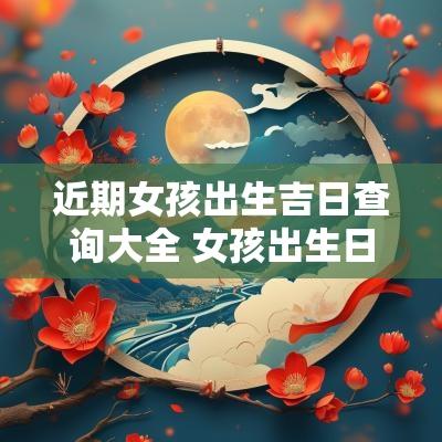 近期女孩出生吉日查询大全 女孩出生日期最吉利