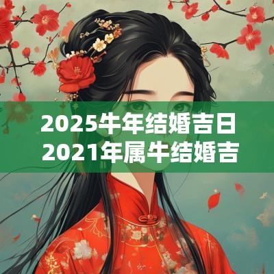 2025蛇年结婚吉日 2025年属牛结婚吉日