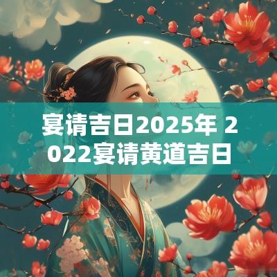 宴请吉日2025年 2025宴请黄道吉日
