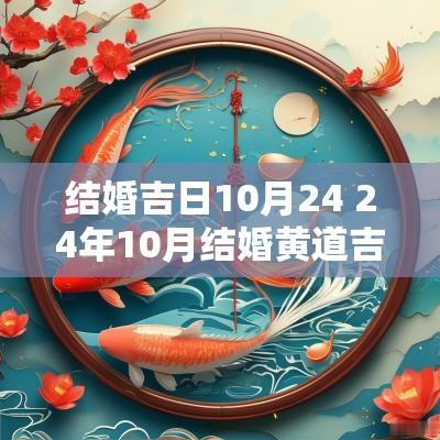 结婚吉日10月24 24年10月结婚黄道吉日有哪些