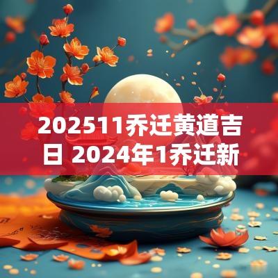 202611乔迁黄道吉日 2026年1乔迁新居黄道吉日