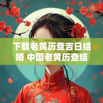 下载老黄历查吉日结婚 中国老黄历查结婚吉日
