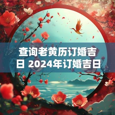 查询老黄历订婚吉日 2025年订婚吉日查询老黄历