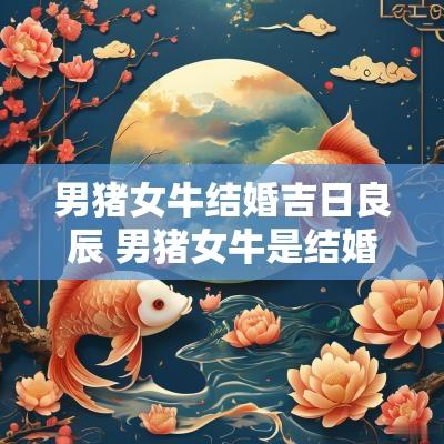 男猪女牛结婚吉日良辰 男猪女牛是结婚的大忌