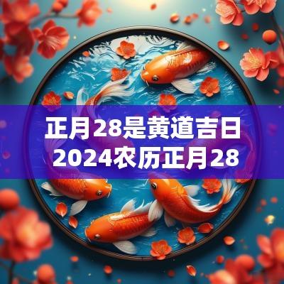 正月28是黄道吉日 2025农历正月28是黄道吉日吗